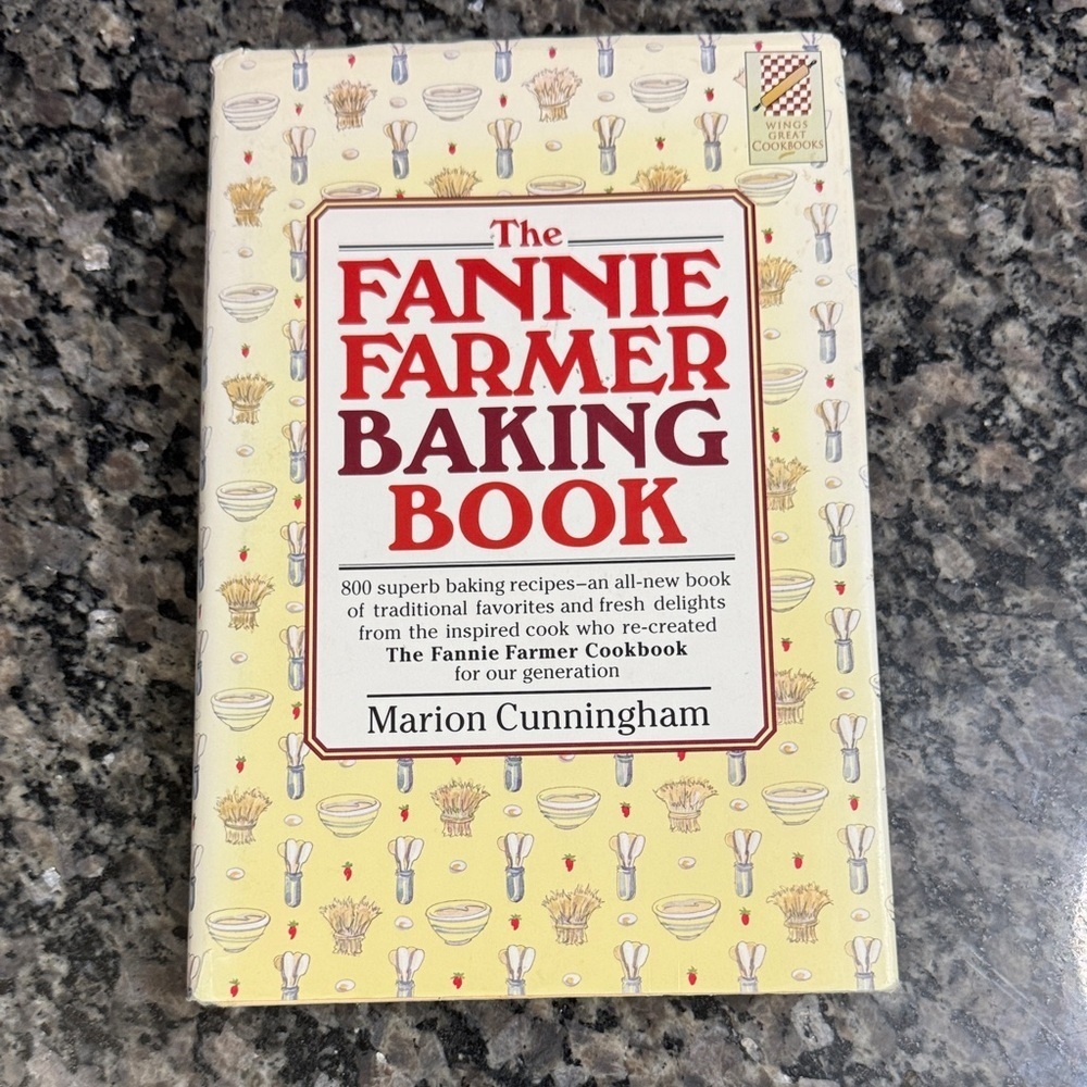 The Fannie Farmer Baking Book by Marion Cunningham